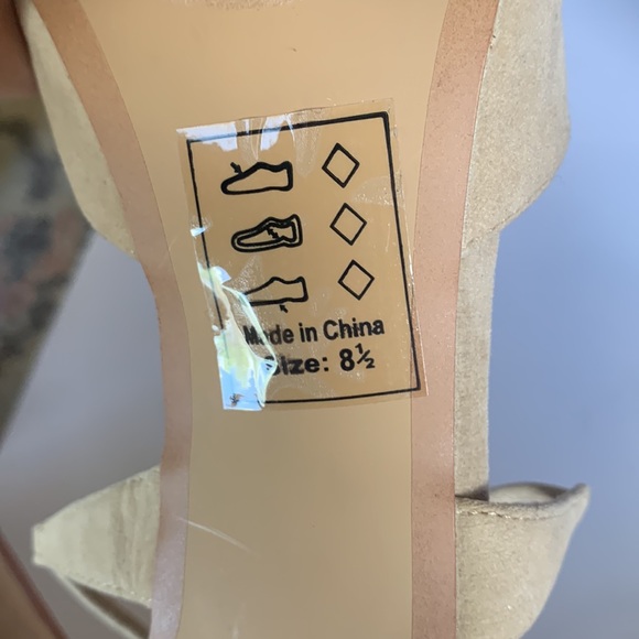 Lulu's Beige Pointed Toe Heels - Picture 6 of 8